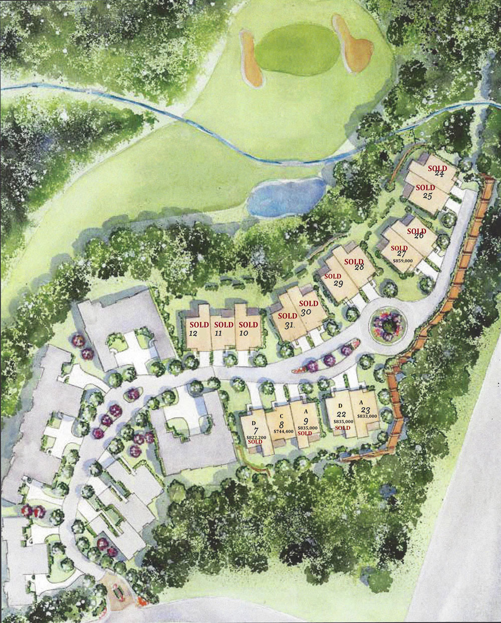 Balmoral available homes site map